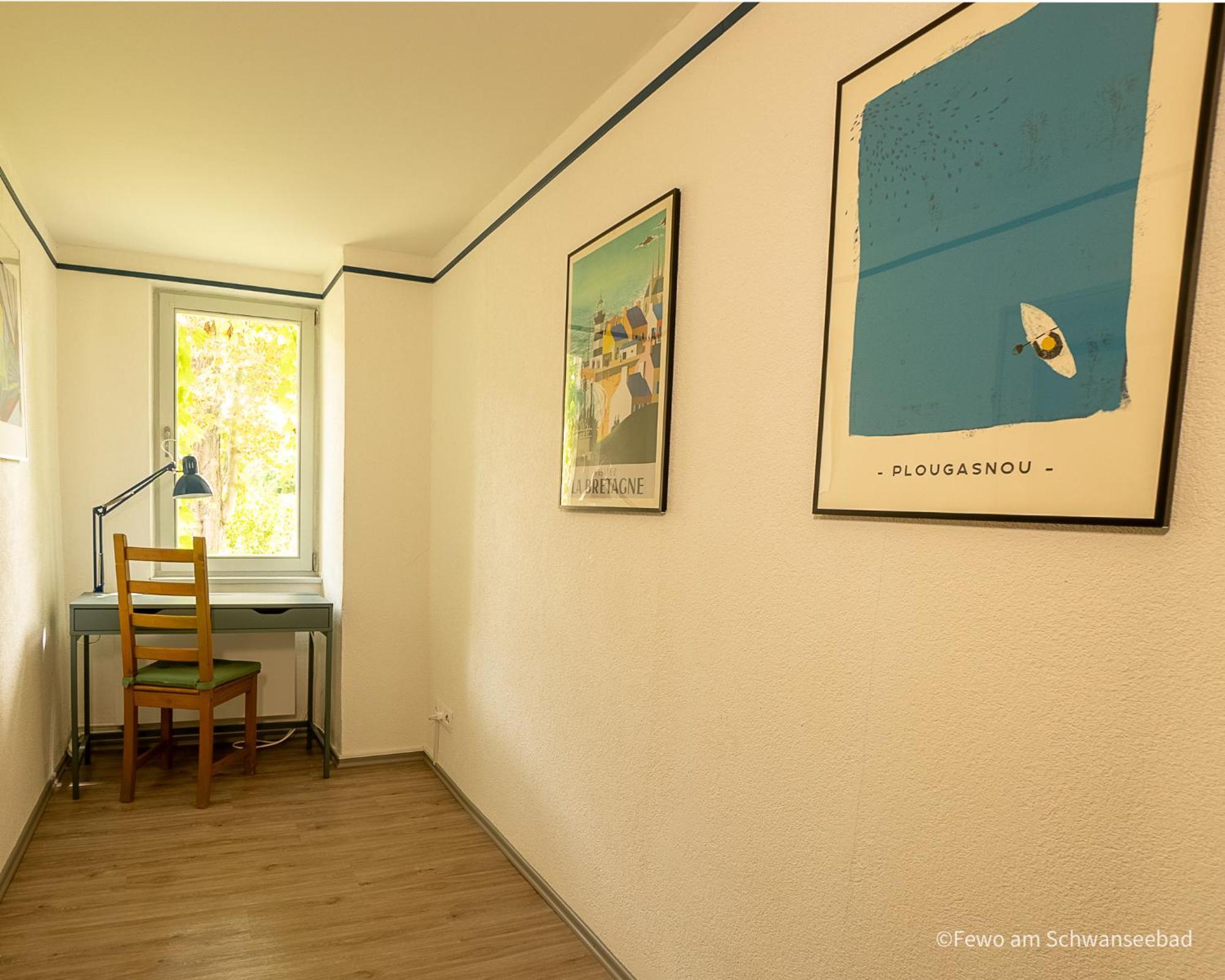 Fewo Am Schwanseebad Mit Garten - Ruhig, Familienfreundlich Und Zentrumsnah Výmar Exteriér fotografie